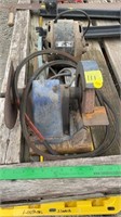 Vintage electric motor with belt drive only (