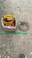 Dog chain, extension cords ( untested), jumper