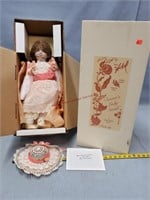"Sassee's" Lady Sarah Porcelain Doll