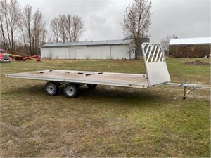 2023 Sno Pro Trailers 101x20LV Front Ramps & Rear