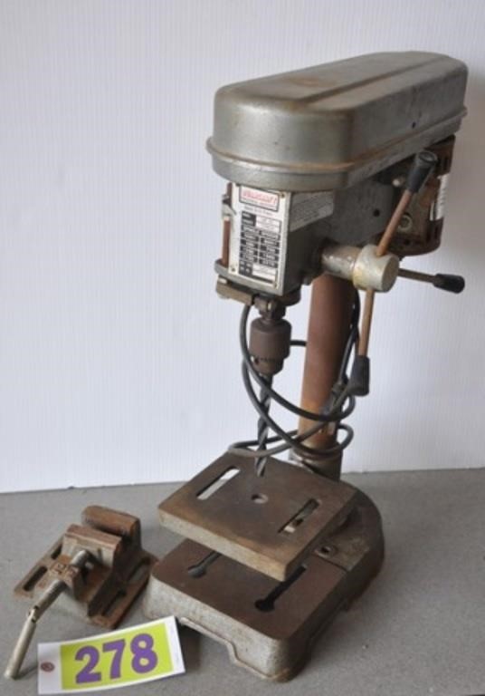 Dura-Craft 1/2" drill press, 1/4-hp
