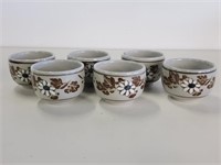 6 Vintage Japanese Tea Cups