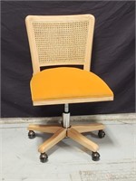 Modern Home Office Chair Upholstered Armless Desk