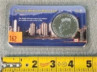 1999 Canadian $5 Silver Maple Leaf Round