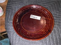 marcrest vintage pottery plate
