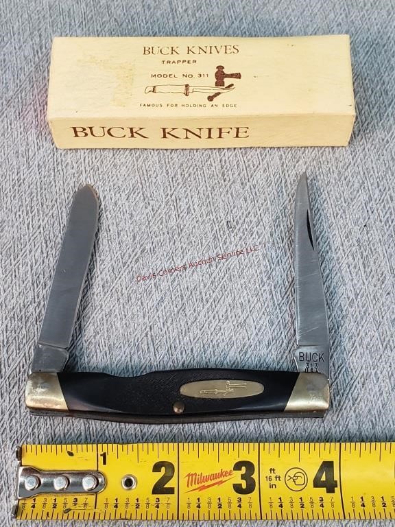 Buck 313 4" Double Bladed Pocket Knife
