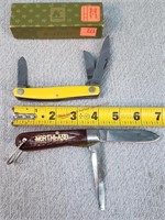 4" Northland & Kabar Pocket Knives