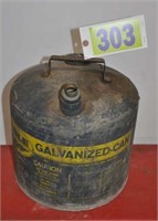 Eagle 5-gal galv fuel can