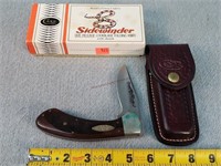 Case XX 5.5" Sidewinder Knife w/ Leather Holster