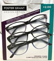 Foster Grant Reading Glasses *opened Box