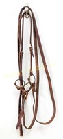 Bridle: Copper Mouth D-Ring Hinge Snaffle,