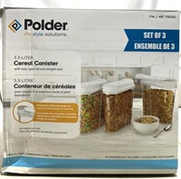 Polder Cereal Canister *opened Box