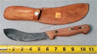 Dick 11" Knife - Germany w/ Leather Sheath