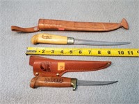 2- Rapala Finland Fillet Knives