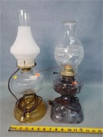 2- Converted Electric Lamps