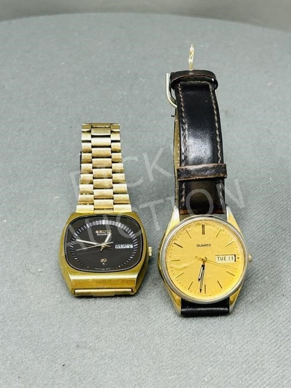 2 vintage wrist watches  - as is