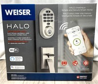 Weiser Halo Electronic Deadbolt Set (pre Owned,