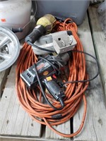 Extension Cord, Electric 1/2" Drill, Trouble
