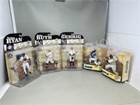 5 McFarlane MLB figures in boxes