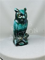 Blue Mountain pottery owl - 10" tall