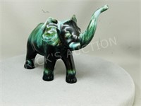 Blue Mountain Pottery elephant - 7" tall