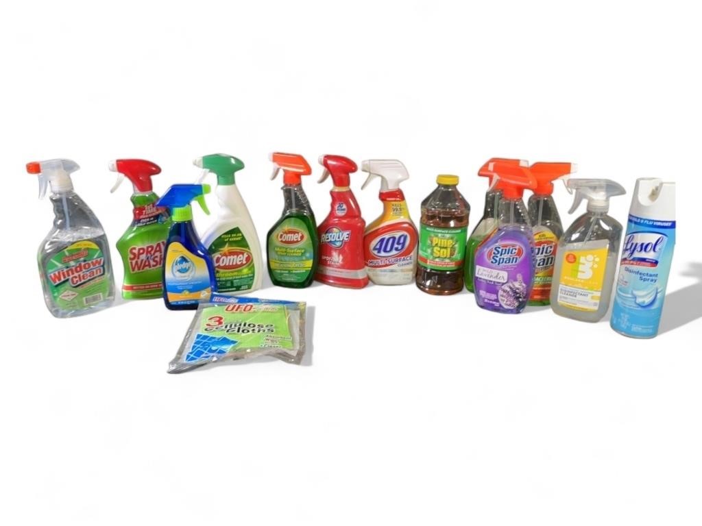 Household cleaners n sprays