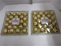 2 Boxes Ferrero Rocher Candy