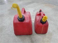 2¹/² Gal Gas Can & 1 Gal  Gas Can