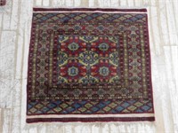 Small Hand Knotted Rug.