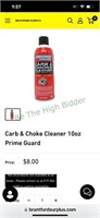 Carb & choke cleaner