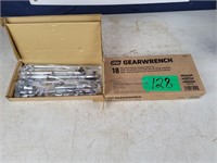 NEW 18PC GEAR WRENCH 3/8 RATCHET, EXT, ADAPTER