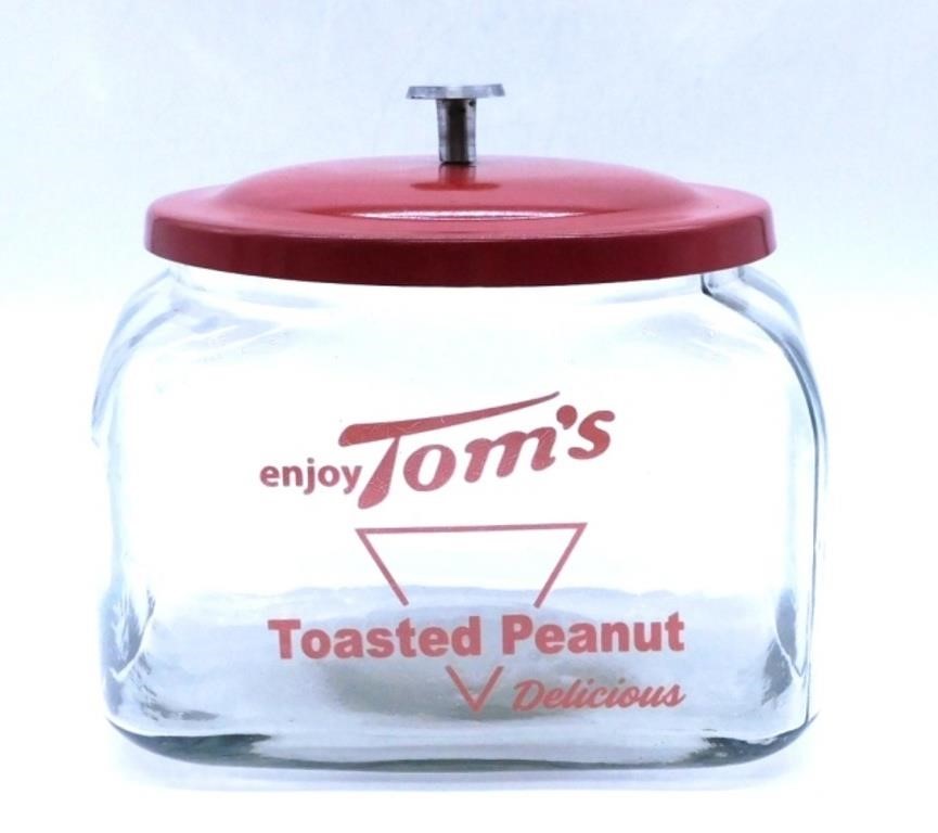 General Store "Tom's Toasted Peanut" Jar.