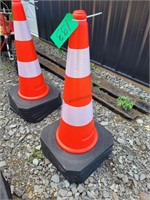 NEW ROAD CONES - 6 TIMES THE MONEY