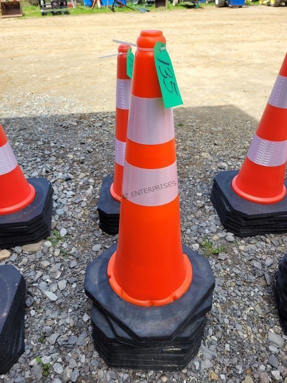 NEW ROAD CONES - 9 TIMES THE MONEY
