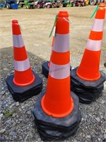 NEW ROAD CONES - 9 TIMES THE MONEY