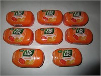 8 3.4oz Orange Tic Tacs