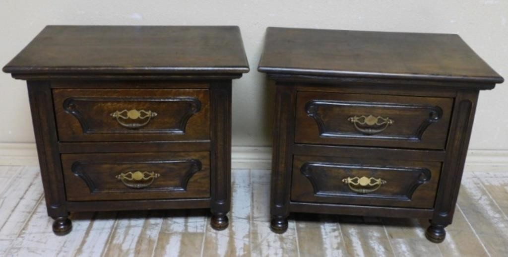 French Farmhouse Oak Side Chests.