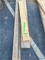 4 pc lot of Misc Lumber boards