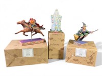 Three Jim Shore Enesco figurines