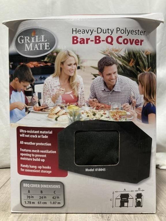 Grill Mate Heavy-duty Polyester Bar-b-q Cover