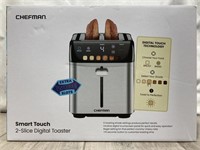 Chefman Smart Touch 2-slice Digital Toaster