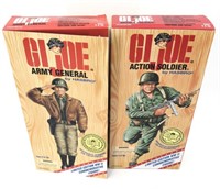 2 NIB G.I Joe Limited Ed WW2 General Soldier 1996