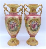 English Royal Crown "Coronia" Vases.
