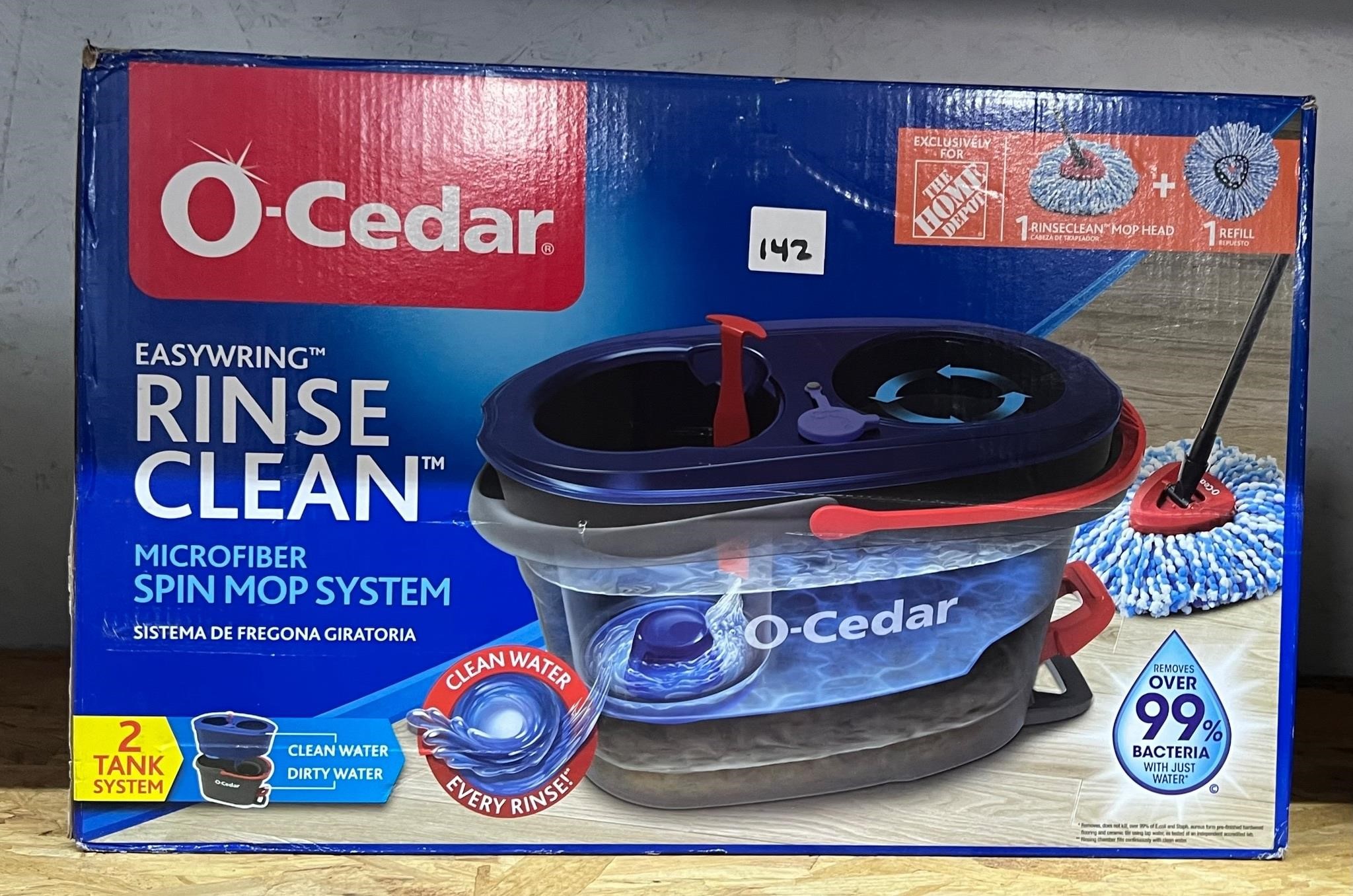 O Cedar Easy Wring Microfiber Spin Mop System