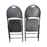 2 Pack Folding Chairs (Pre-Owned Dirty)