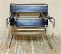 Leather and Chrome Wassily Chair.