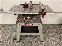 Craftsman 10" table saw with dust collector