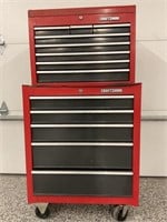 Craftsman 13 drawer stackable roll around tool box