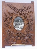 Louis XVI Style Beautifully Carved Oak Frame.