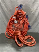 Prime 50ft Outdoor Extension Cords 2 Pack